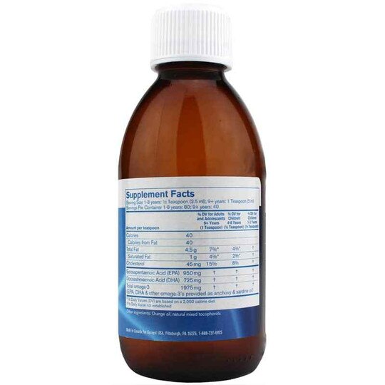 Finest Pure Fish Oil Liquid, PHX